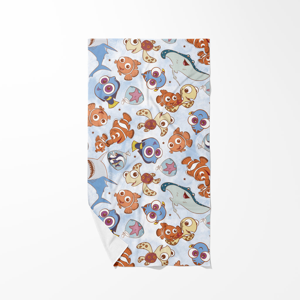 Retro Fish Beach Towel