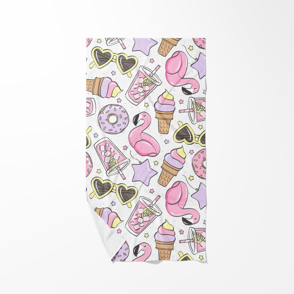 Pink Lemonade Beach Towel